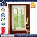 Aluminum Frame Double Glazed Tempered Glass Casement Window